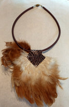 "Keys to..." Feather necklace